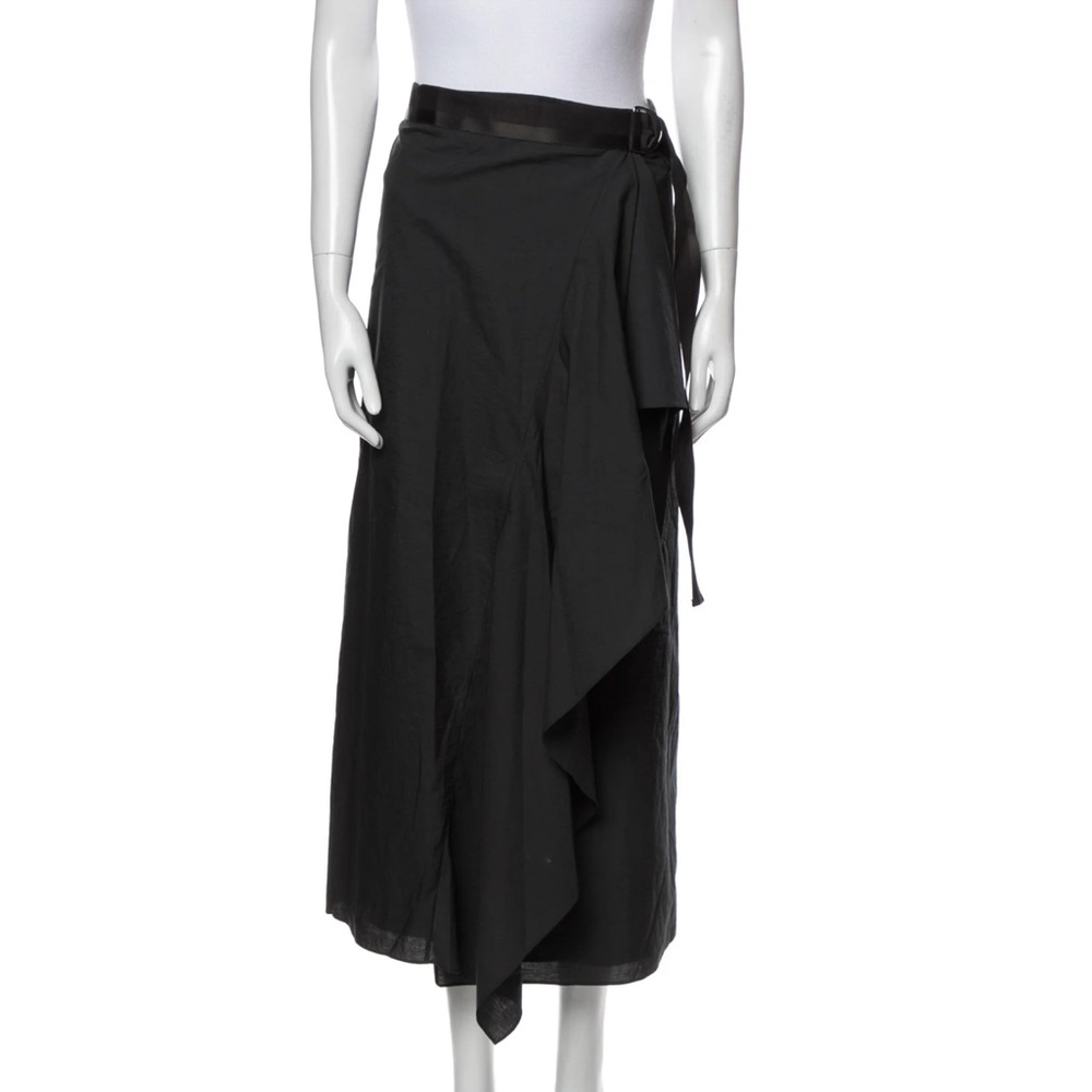 BRUNELLO CUCINELLI Midi-length Wrap Skirt - IT44 - MEDIUM